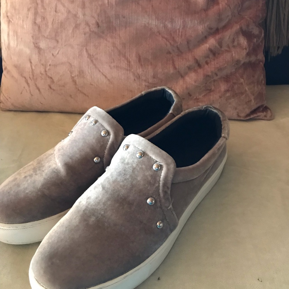 Rebecca Minkoff velvet sneakers. Size 10